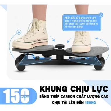 Bàn Xoay Eo Đốt Mỡ HABANA SPORT - Giảm Cân Tại Nhà, Massage Chân, Giá chỉ 550k (Giảm từ 715k)