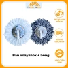 Bàn xoay inox 360 độ kèm bông lau nhà Tomas - Giá chỉ 60.000₫, tiết kiệm ngay