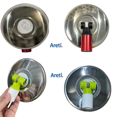 Bàn Xoay Inox Cây Lau Nhà 360 Độ Mâm Xoay Thay Thế Chổi Areti Giá 34.000 VND 4