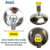 Bàn Xoay Inox Cây Lau Nhà 360 Độ Mâm Xoay Thay Thế Chổi Areti Giá 34.000 VND 6