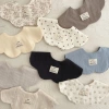 Bandana Baby 360° Quay Đảo Mềm, Khăn Bỉ Mồ Hôi & Burp Cloth Hình Cánh Hoa 4
