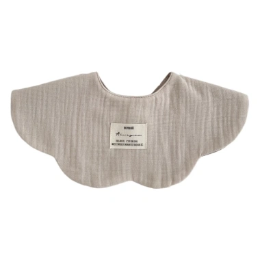 Bandana Baby 360° Quay Đảo Mềm, Khăn Bỉ Mồ Hôi & Burp Cloth Hình Cánh Hoa 6