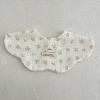 Bandana Baby 360° Quay Đảo Mềm, Khăn Bỉ Mồ Hôi & Burp Cloth Hình Cánh Hoa 7