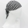Bandana Cotton Unisex Đen Trắng Cờ Rô Mũ Đầu, Khăn Quấn Cổ, Wristband Hip Hop 50.218 VND 4