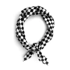 Bandana Cotton Unisex Đen Trắng Cờ Rô Mũ Đầu, Khăn Quấn Cổ, Wristband Hip Hop 50.218 VND 5