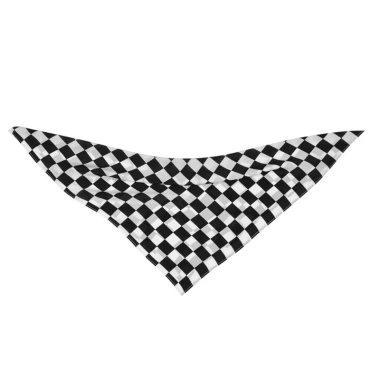 Bandana Cotton Unisex Đen Trắng Cờ Rô Mũ Đầu, Khăn Quấn Cổ, Wristband Hip Hop 50.218 VND 9