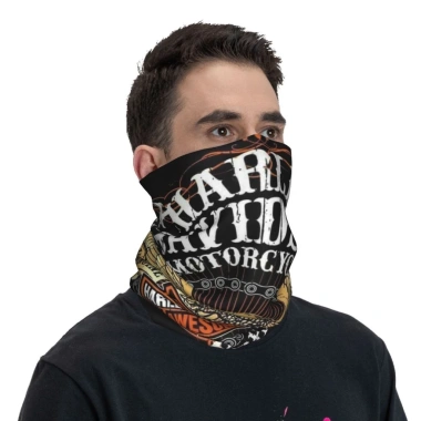 Bandana Harley Davidson Chống Bụi UV Dùng Cho Xe Máy, Xe Đạp - Băng Đồ Thể Thao 2