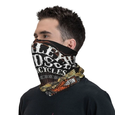 Bandana Harley Davidson Chống Bụi UV Dùng Cho Xe Máy, Xe Đạp - Băng Đồ Thể Thao 3