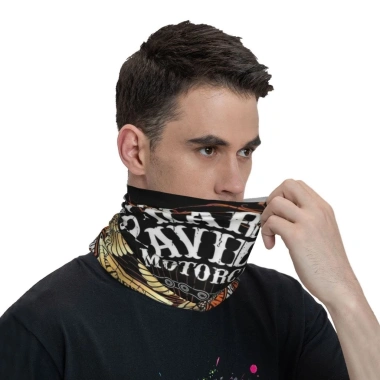 Bandana Harley Davidson Chống Bụi UV Dùng Cho Xe Máy, Xe Đạp - Băng Đồ Thể Thao 4