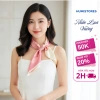 Bandana Lụa 70x70cm Cao Cấp - Choàng cổ, thắt nơ, trùm đầu, buộc tóc - 130.000₫