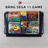 Băng 11 game 16bit 6 nút - Song Long Ếch, RAMBO, CONTRA, GOLDEN AXE - 50.000 VND