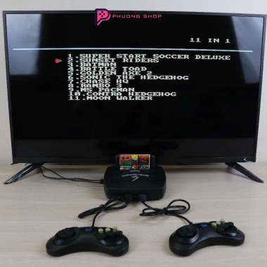 Băng 11 game 16bit 6 nút - Song Long Ếch, RAMBO, CONTRA, GOLDEN AXE - 50.000 VND 2