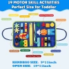 Bảng bận rộn Montessori trẻ mới biết đi – Hoạt động giác quan, vali du lịch Giáng sinh, giá ưu đãi 203.500₫ 6