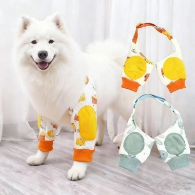 Băng bảo vệ khớp chó viêm khớp sau mổ, chống liếm, thoáng khí cho chó nhỏ vừa lớn