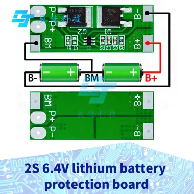 Bảng bảo vệ pin lithium 2S 6.4V 8A – Giới hạn 10A, bảo vệ xả quá tải, giá 22.098₫