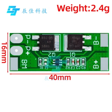 Bảng bảo vệ pin lithium 2S 6.4V 8A – Giới hạn 10A, bảo vệ xả quá tải, giá 22.098₫