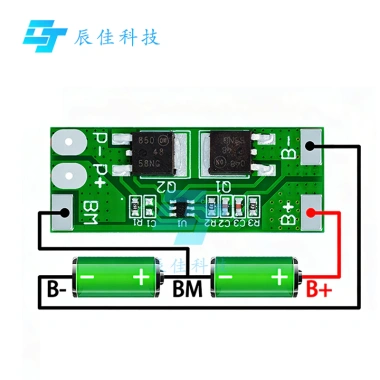 Bảng bảo vệ pin lithium 2S 6.4V 8A – Giới hạn 10A, bảo vệ xả quá tải, giá 22.098₫