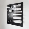 Bảng Cài Treo Tường Trắng Đen Pegboard Chuẩn Size IKEA - Tặng Móc & Kệ Treo, Giá 63.900₫ 7