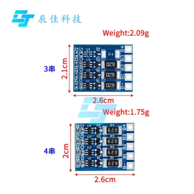 Bảng cân bằng li-ion 3S-8S 4.2V 18.650 - Bảo vệ, Cân bằng Pin, Giá ưu đãi 31.050₫ 2