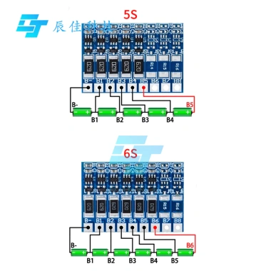 Bảng cân bằng li-ion 3S-8S 4.2V 18.650 - Bảo vệ, Cân bằng Pin, Giá ưu đãi 31.050₫ 7