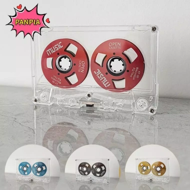 Băng cassette mở nhỏ kim loại hai mặt Retro, cuộn dây thủ công - Giá ưu đãi 181.800 VND 2