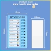 Bảng Checklist Trẻ Bee Edu - Todolist Theo Dõi Công Việc Hàng Ngày, Giá 15.900đ 4