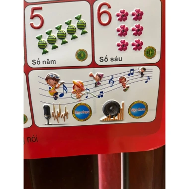 Bảng chữ cái số điện tử treo tường cho bé NMS – Giá 39.900, hỗ trợ học tập sáng tạo