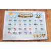 Bảng chữ cái và số tiếng Anh A4 ép nhựa siêu bền Giá ưu đãi 15.000 VNĐ 4