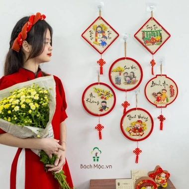 Bảng Chữ Tết 2.026 Gỗ Bách Mộc Trang Trí Nhà Cửa, 71.100₫ Giảm 20%