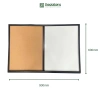 Bảng combo ghim Lie ghim Bần Melamin trắng khung gỗ nâu 60x90cm giá ưu đãi 355.000 VND 9