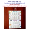 Bảng cửu chương A3 gập mở 4 mặt, đục lỗ dây móc treo - Toán tiểu học, giá ưu đãi 45.000 VNĐ 4