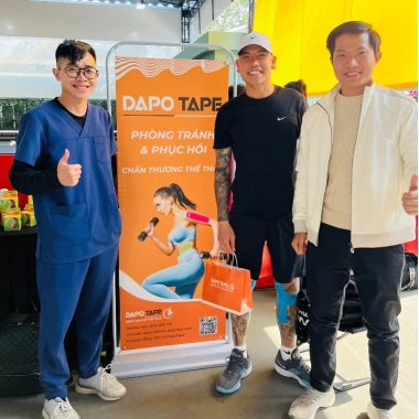 Băng Dán Cơ Thể Thao Dapo Tape Pro – Bản Cắt Sẵn, Quấn Cổ Chân, Băng Gối, Kinesiology Tape Giá Ưu Đãi 129k 4 Băng Dán Cơ Thể Thao Dapo Tape Pro – Bản Cắt Sẵn, Quấn Cổ Chân, Băng Gối, Kinesiology Tape Giá Ưu Đãi 129k 4