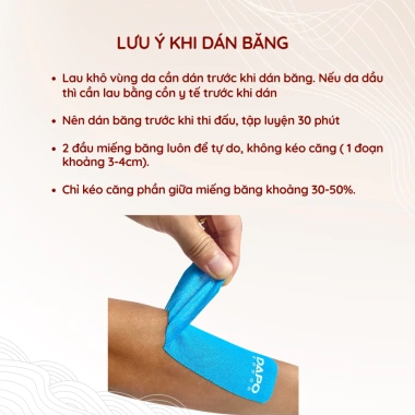 Băng Dán Cơ Thể Thao Dapo Tape Pro – Bản Cắt Sẵn, Quấn Cổ Chân, Băng Gối, Kinesiology Tape Giá Ưu Đãi 129k 7 Băng Dán Cơ Thể Thao Dapo Tape Pro – Bản Cắt Sẵn, Quấn Cổ Chân, Băng Gối, Kinesiology Tape Giá Ưu Đãi 129k 7