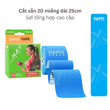 Băng Dán Cơ Thể Thao Dapo Tape Promax - Băng Quấn Cổ Chân, Gối Cao Cấp, Giảm Đau và Tăng Hỗ Trợ, Giá Ưu Đãi 175.000đ 8