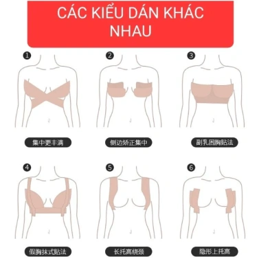 Băng Dán Nâng Ngực Không Phẫu Thuật - Hộp Đầy Đủ, Tăng Vòng Nhanh, Giá Chỉ 29.500₫ 3