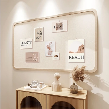 Bảng dán tường SNOW MON nỉ ghim giấy note, dán ảnh, thông báo công việc 60x40 cm giá ưu đãi 226.200 VND 4