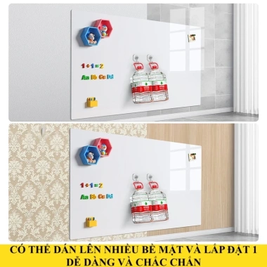 Bảng Dán Tường Từ Tính Cho Bé Bảng Trắng Kèm Quà Tặng Giá Ưu Đãi 229k 4
