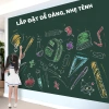 Bảng Dán Tường Viết Phấn - Bảng Trắng Viết Bút Lông, Dạy Học Bé Thông Minh 44.000đ 2