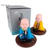 Bảng Dash Xe Ô Tô Trang Trí Năng Lượng Mặt Trời Bobble Lắc Nhảy Phật Tượng YTH 2
