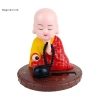 Bảng Dash Xe Ô Tô Trang Trí Năng Lượng Mặt Trời Bobble Lắc Nhảy Phật Tượng YTH 10