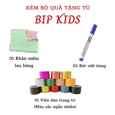 Bảng Decal Cao Cấp BIP KIDS Không Hút Nam Châm - Dán tường, Giá ưu đãi 203.000 VND 2 Bảng Decal Cao Cấp BIP KIDS Không Hút Nam Châm - Dán tường, Giá ưu đãi 203.000 VND 2