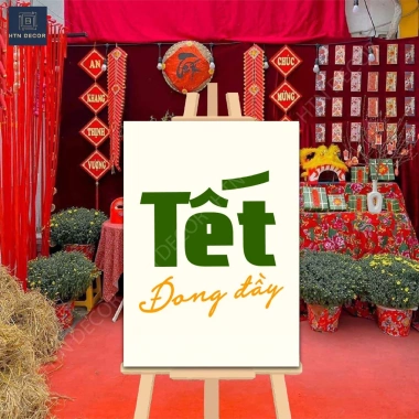 Bảng Decor Tết 2.026 HỎA TỐC Fomex Dựng & Treo Tường - Trang Trí Quán Cafe, Giảm Giá 260k 10