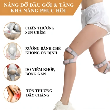 Băng đệm silicone Aolikes 7.928 bảo vệ gối thể thao, an toàn chạy bộ, đạp xe, tập gym - Giá chỉ 128.000₫