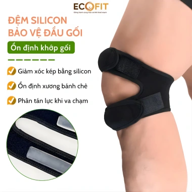 Băng đệm silicone Aolikes 7.928 bảo vệ gối thể thao, an toàn chạy bộ, đạp xe, tập gym - Giá chỉ 128.000₫