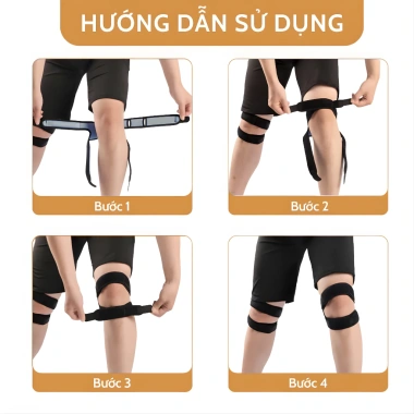 Băng đệm silicone Aolikes 7.928 bảo vệ gối thể thao, an toàn chạy bộ, đạp xe, tập gym - Giá chỉ 128.000₫