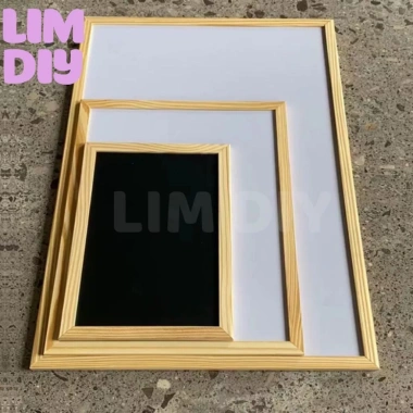 Bảng đen gỗ treo tường kèm dây móc - Trang trí, menu, viết phấn LIM DIY 47.900₫ 4