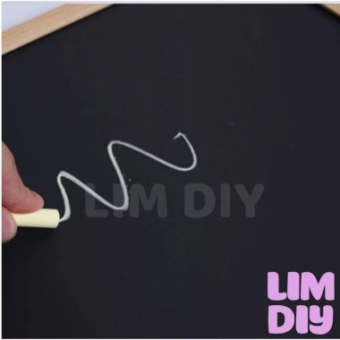 Bảng đen gỗ treo tường kèm dây móc - Trang trí, menu, viết phấn LIM DIY 47.900₫ 9