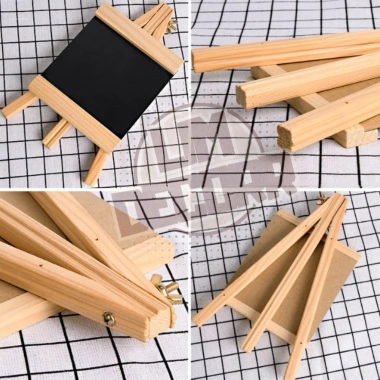Bảng đen kèm giá vẽ gỗ thông bàn – Menu, trang trí cửa hàng, 29.000₫ LIM DECORR 2