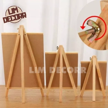 Bảng đen kèm giá vẽ gỗ thông bàn – Menu, trang trí cửa hàng, 29.000₫ LIM DECORR 3