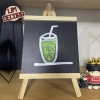 Bảng đen kèm giá vẽ gỗ thông bàn – Menu, trang trí cửa hàng, 29.000₫ LIM DECORR 7